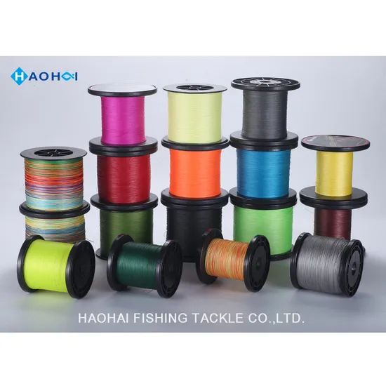Fluo Orange Color Direct Selling PE Braided Trout Fishing Line 500m Strong Polyethylene Line - Image 6