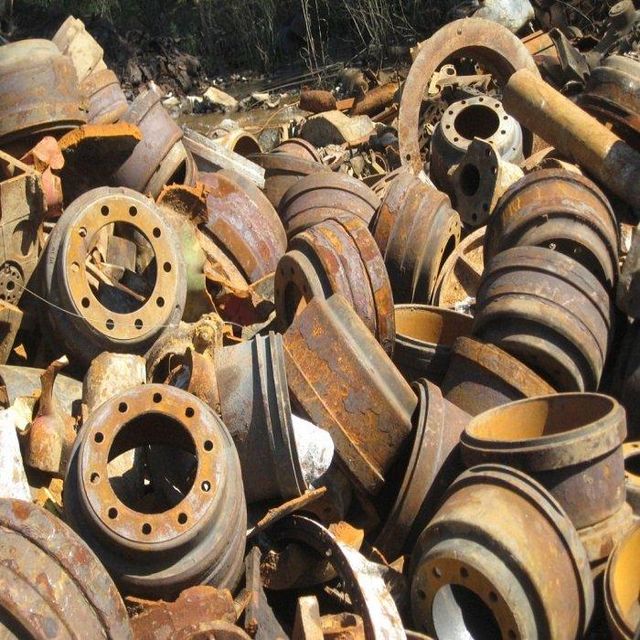 Cast Iron Scraps Pure Hms Used Rails Metal Cast Scraps Clean Brown Cast Iron Scrap 99% Content 0.5 Meters Cut - Image 2
