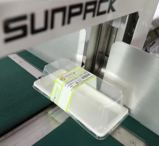 High Tension Color Code Positioning Banding Machine Side Threading Cake Box Strapping Machine - Image 6