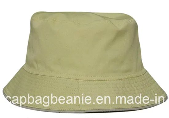 Top Quality Adult Size Custom Plain Bucket Hats - Image 3