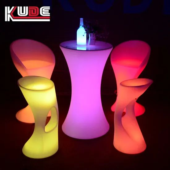 Bar Tables LED Event Furnitures RGB Light Source - Image 3