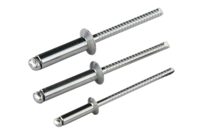 Stainless Steel Pop Rivets, Size: 2.5mm To 6mm Type Pop Rivet Size 2.5mm to 6mm Feature Serration Bolt Type Mono Bolt Quantity Per Pack - Image 3