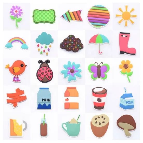 Wholesale Shoe Decoration Kids PVC Accessories Fruits Vegetables Shoe Charms - Image 6