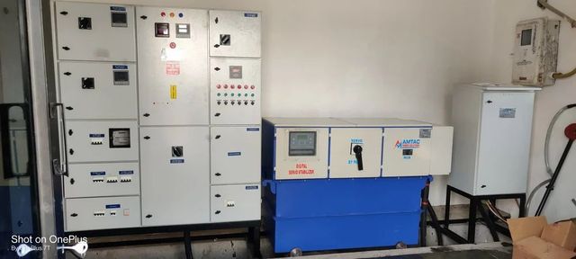 Three Phase Oil Cooled Servo Stabilizer Brand AMTAC Current Type AC Phase Three Phase Frequency 47 - 60 Hz Response Time 10 - Image 3