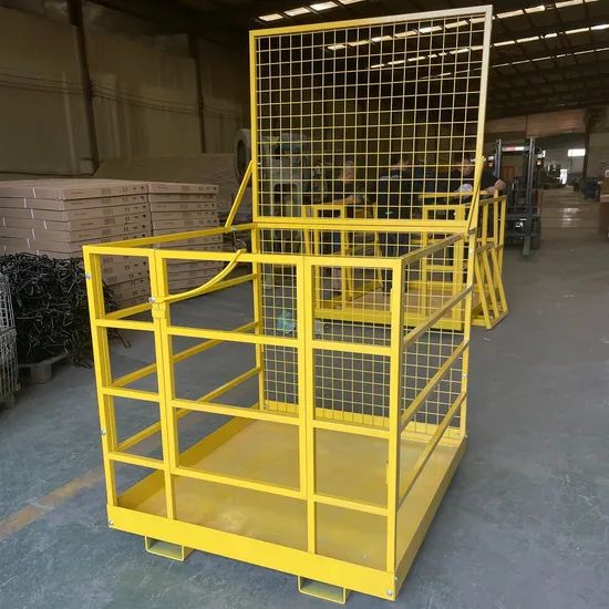 Warehouse Storage Cage Forklift Safety Cage Large Metal Container from ...