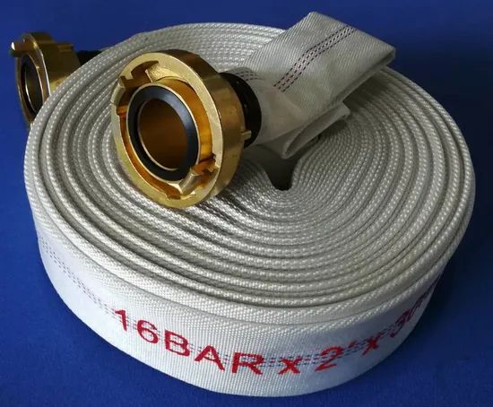 Cavas Fire Hose Single jacket Color White Origin China Diameter 63mm Model NO. RFH033 HS Code 59090000 Lining With Lining - Image 2