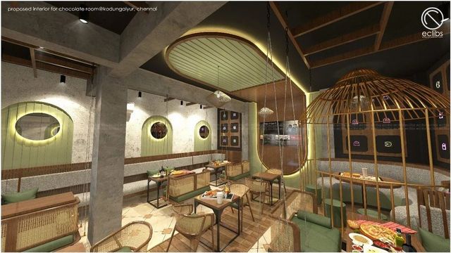 Cafe Interior Design Design Style Modern Target Segment Premium Cuisine Focus Cafe Menu Design Approach Modular Work Scope Concept - Image 2