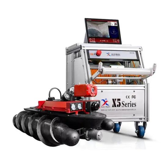 Multi Sensor Inspection System Screw Type Tractor Combined Sonar and Ladar - Image 3