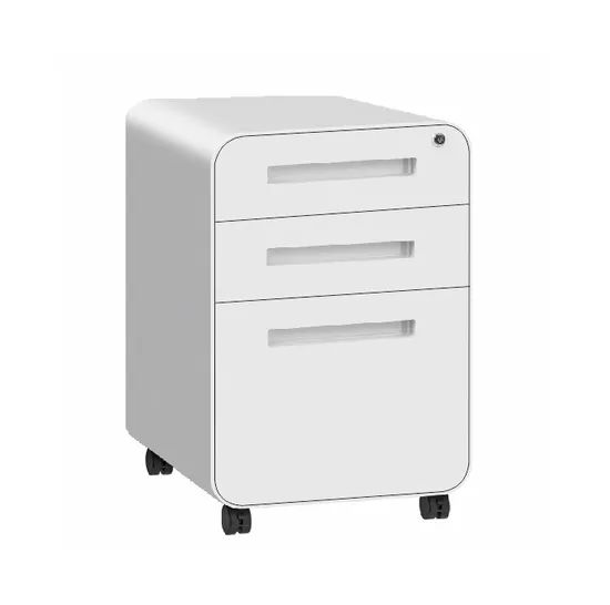 Steel Office Mobile Drawer Cabinet Under Desk File Storage Cabinet - Image 2