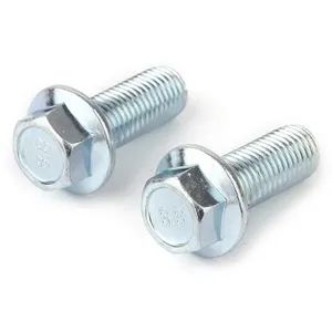 Factory Direct Sale SS304 Hex Flange Bolt M8 Full Thread Flange Bolt - Image 6