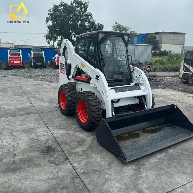 Mini Skid Steer Loader Used bobcat S185 Skid Steers Cheap bobcat Skid Steer - Image 3