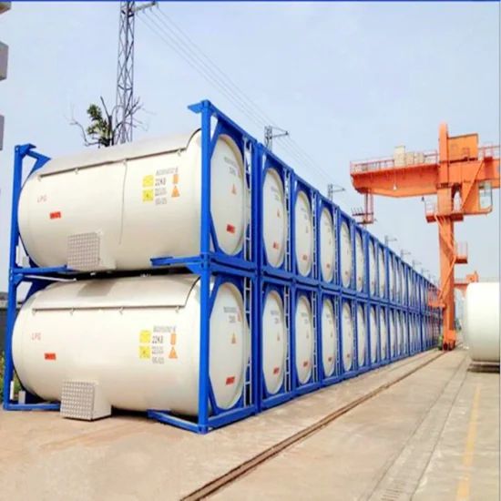 40FT Resin/Hydrogen Peroxide Storage ISO Tank Container Price - Image 1