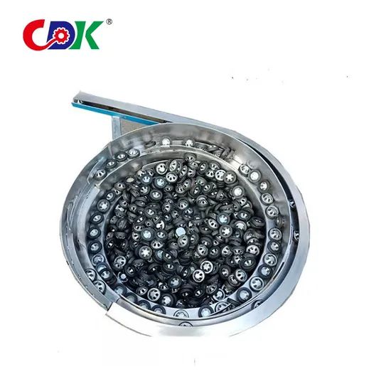 Vibrating Disk Feeding System Vibratory Bowl Feeders Origin China Trademark CDK Warranty 1 Year Specification 125kg Movement Mode - Image 3