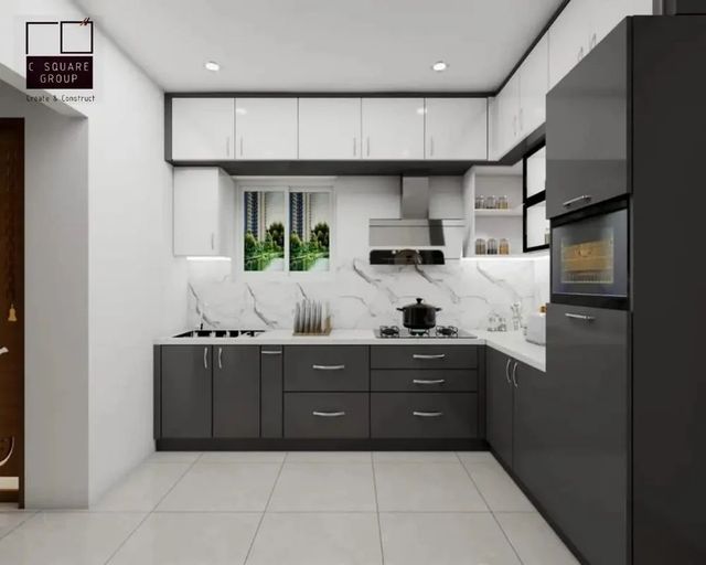 Mirror finish acrylic Modular Kitchen Material Wooden Appearance Modern Door Finishing Acrylic Finish Type Powder - Image 6