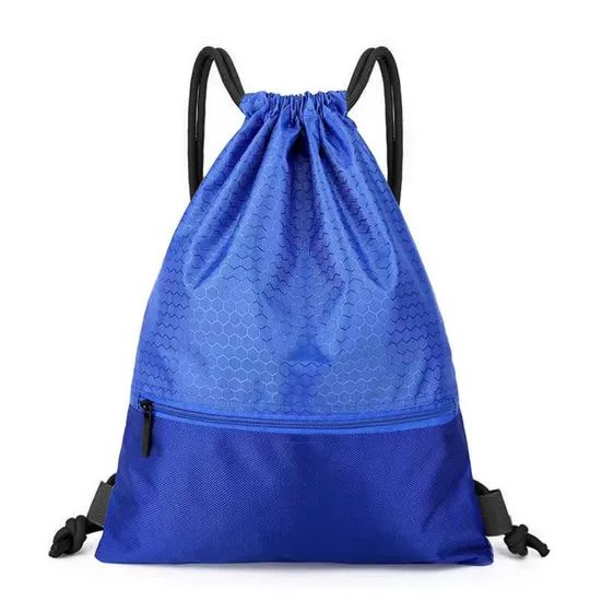 Xianghui Polyester Waterproof Drawstring Backpack Sports Drawstring Promotional Bags - Image 6