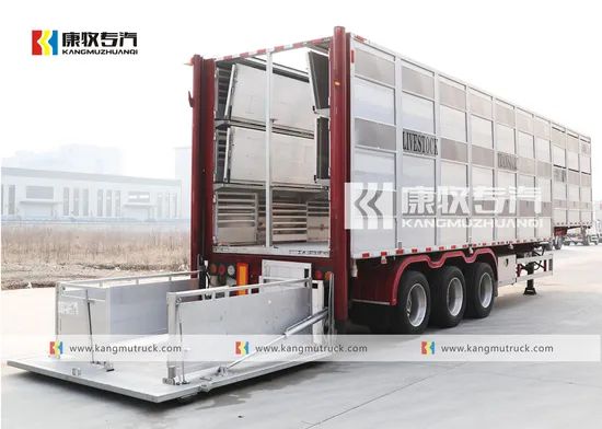 Aluminum Animal Transport Trailer for Secure Travel - Image 4