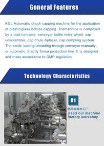PLC Control 10ml Glass Vial Cap Sealing Machine Power 1.5kw Voltage 220V Weight 650kg Condition New Model NO. BKGL Trademark BSIT - Image 3