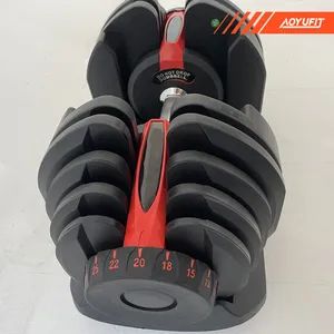 Gym Fitness Training Equipment Portable Adjustable Dumbbell Set Gym Equipments - Image 1