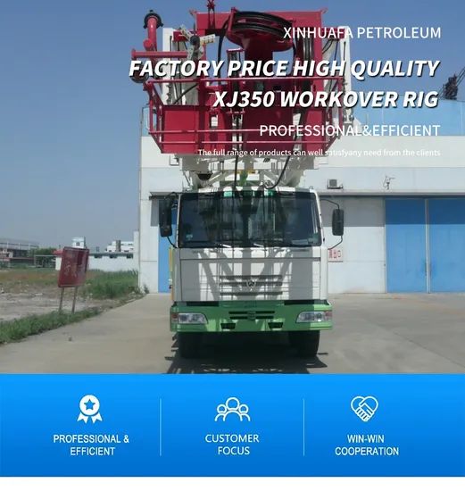 Xj350 Oilfield Drilling Rig New Integrated Automatic Truck-Mounted Type Workover Rig - Image 4