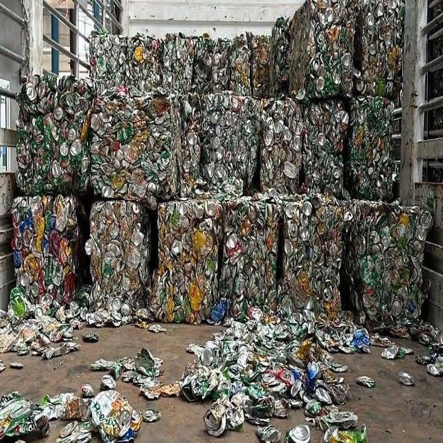 Bulk Aluminum UBC Scrap Low Contamination Material for Recycling Manufacturing and Metal Processing Industries - Image 2