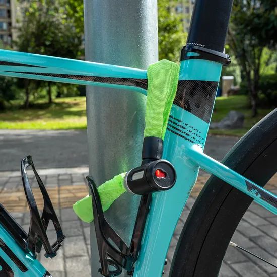 5mm Colorful Sleeve Chain Lock Bicycle Lock Trademark Nurbo Model NO. SL7794 HS Code 8301400000 Door Lock Part Lock Origin Wenzhou, - Image 6