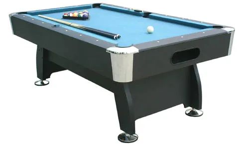 Nice Quality Mdf Pool Table (NP003) Origin China Trademark OEM HS Code 95049090 Specification Europe Model NO. NP003 - Image 1