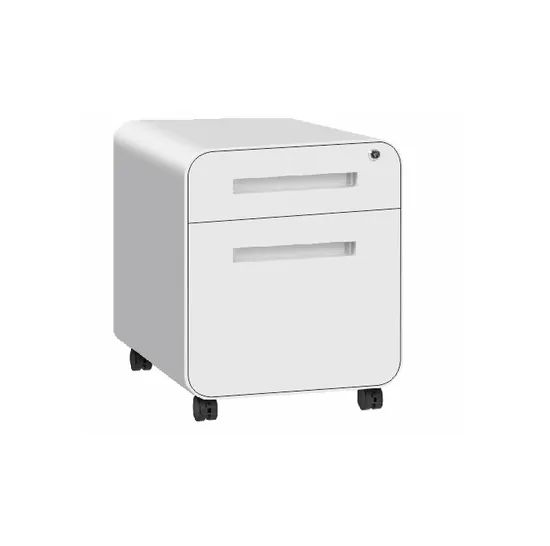 Steel Office Mobile Drawer Cabinet Under Desk File Storage Cabinet - Image 1