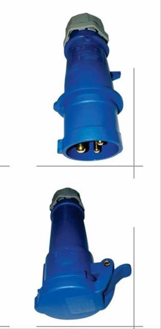 16A Industrial Plug Sockets Voltage 220V IP Rating 44 MCB Protected Yes Current Rating 16A Interlock Facility - Image 6
