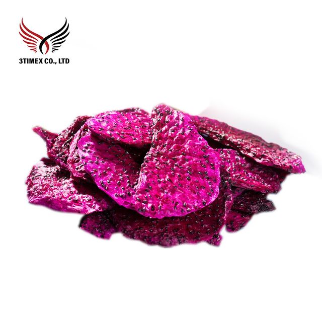 Soft Dried Red Dragon Fruit Sweet Taste Fresh Instant Use Snack Food Sliced AD Bulk Vacuum Pack Dried Fruit - Image 2