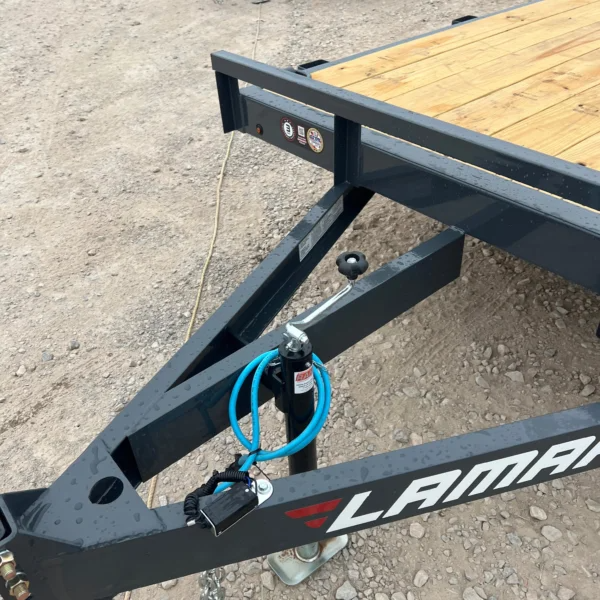 Equipment / 7×22 7.2k Lamar Car Hauler Trailer - Image 3