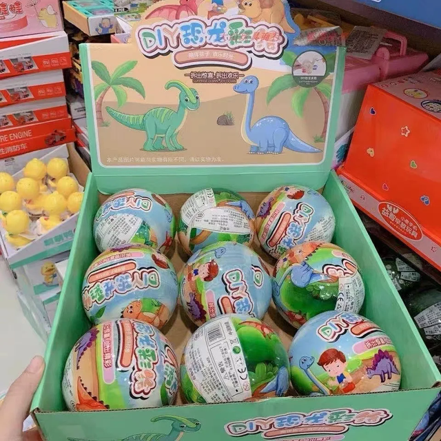 T214 Twisted Egg Surprise Princess Dismantling Joy Surprise Ball Dinosaur Assembly Dismantling Children's Toy Gift - Image 3