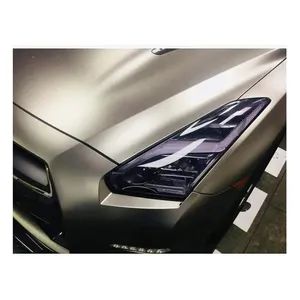 Dmis Silver Car Headlight Film UV Rejection Inyl Wrap Irr99% Sticker Sticker - Image 4
