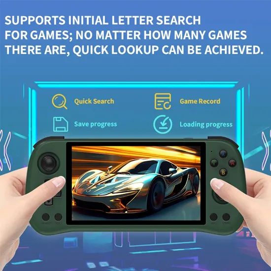 Wholesale X55 5.5 Inch Handheld Game Console Open-Source IPS Screen TV Connect Retro Video Game Player - Image 5