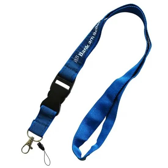 Personalized Printed Woven Nylon Polyester Lanyard Custom Plastic PVC Card Lanyards with ID Holder - Image 4