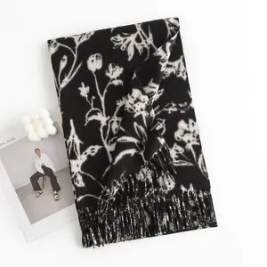 Cross-Border New Couple Cashmere-Like Scarves Origin China Style Leisure Model NO. sam Age Group All Gender Women's Trademark - Image 6