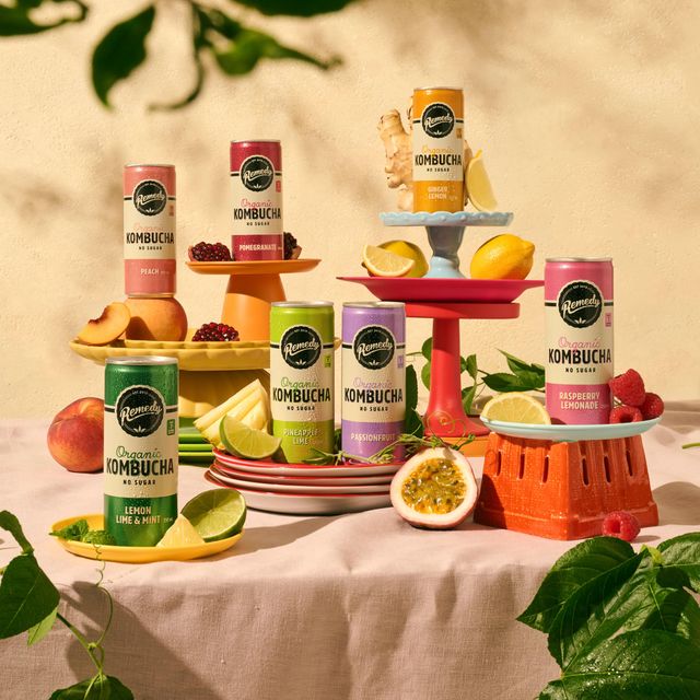 Premium Remedy Kombucha Fermented Tea Drink With Refreshing Flavor And Convenient Packaging For Everyday Enjoyment - Image 4
