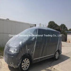 PE Car Cover Film LLDPE STY203 0.02-0.03mm RoHS 20PCS/Carton 95x123x40cm - Image 2