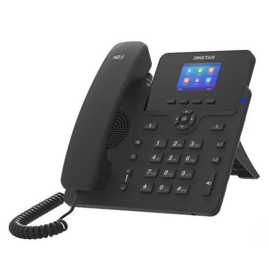 Wholesaler Poe RJ45 VoIP Phone HD Voice IP Phones C62up Color Black Type IP Phones Protocol TCP/IP Warranty 1 Year Model NO. - Image 1