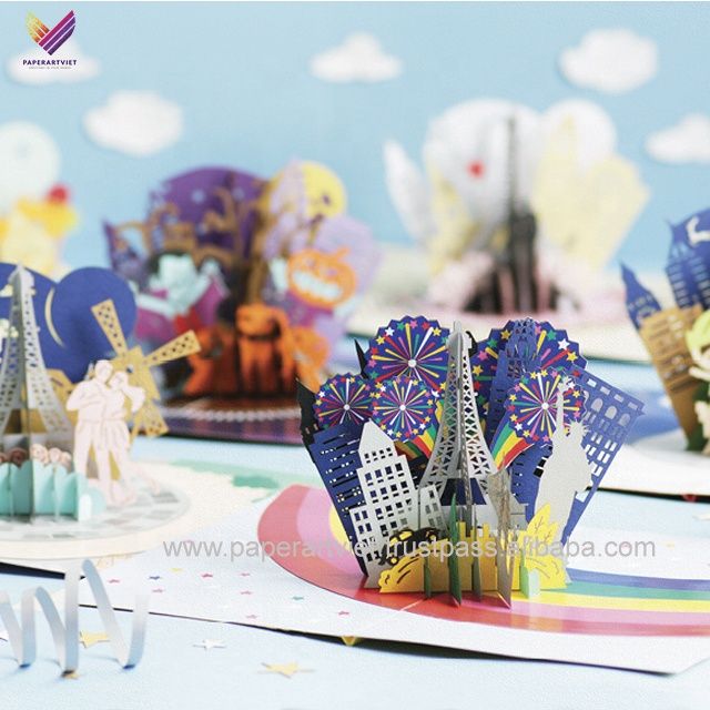 Architect 3D Pop Up Cards Greeting Cards PAV - Image 2