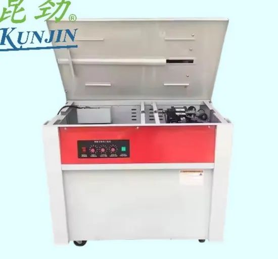 High-Efficiency Logistics Warehousing Packaging and Semi Automatic Strapping Machine for Carton - Image 3