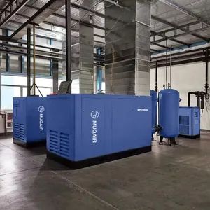 Ultra-Quiet Twin Screw Oil-Injected Air Compressor for Efficiency - Image 3
