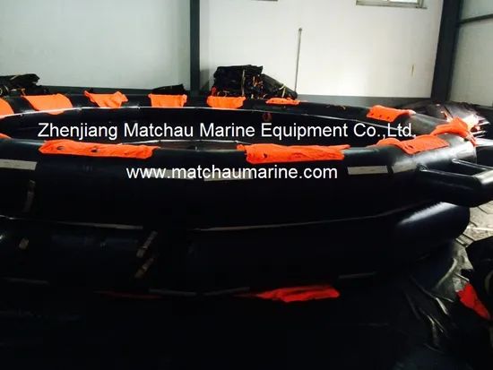 Hsc Pack Inflatable Life Raft Open Type Material PE Model NO. K50 Type Life Raft HS Code 89071000 Trademark Matchau Using Field - Image 5