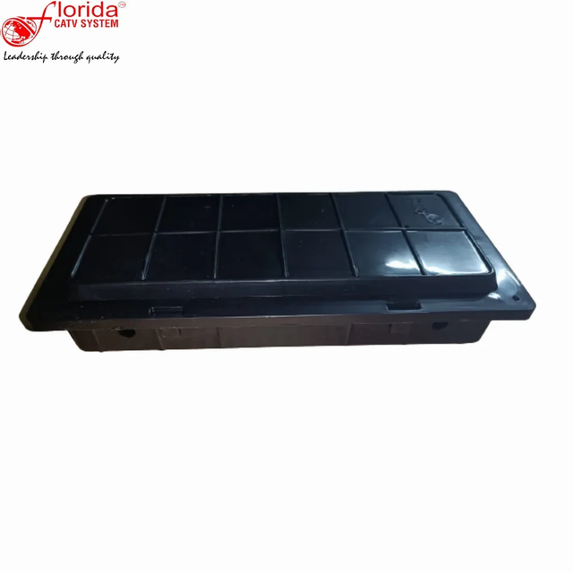 Florida Optical Fiber Termination Box, 2 Color Black Brand FLORIDA Number of Ports 2 Anti Water Feature Yes Leak Proof Feature - Image 2