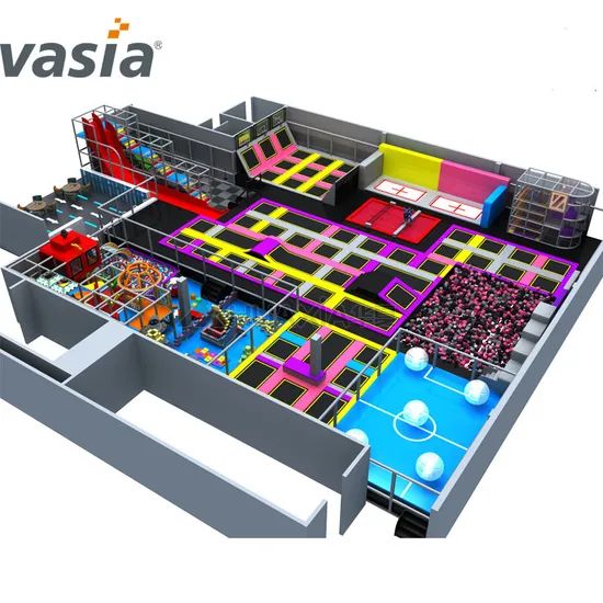 Hot Sale Kids Free Zone Jumping Trampoline Park Age Children Origin China Shape Square Trademark Vasia Dimension >16ft Certification - Image 4