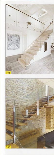 Stairs Glass Railing In Ahmedabad Position Stairs Thickness 12 mm Material Stainless Steel Glass Type Tempered Glass Usage/Application home, office and - Image 3
