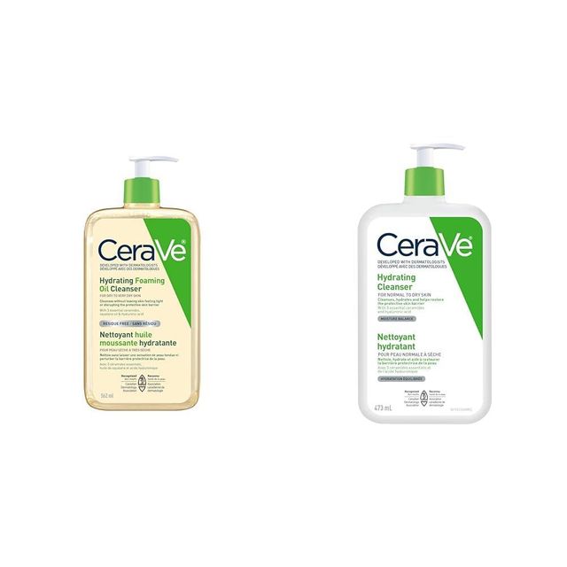 CeraVe Hydrating Face & Body Wash Gentle Moisturizing Non-Foaming Facial Cleanser for Men & Women - Image 4