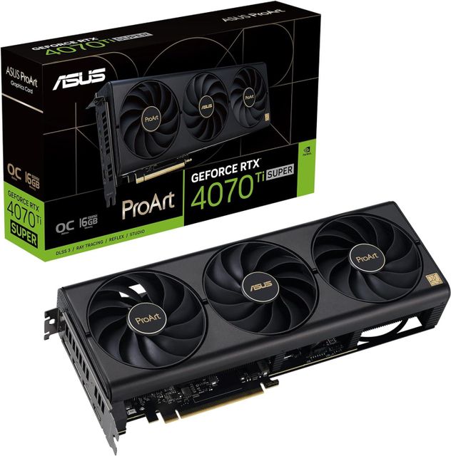 Brand New ProArt GeForce RTX 4070 Ti Super OC Edition Graphics Card - Image 1
