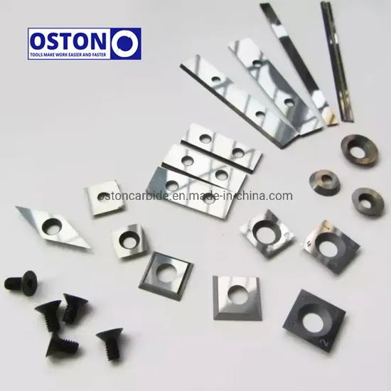 Solid Carbide Hw Radius Profile Edge Banding Scrape Trim Rounding Replacement Inserts Knives Parts for Edge Bander Machines - Image 6