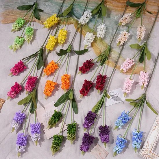 Lavender Handmade Beautiful Artificial Flowers Color Color Origin China Use Cleaning Package PVC Bag Material Plastic Model NO. - Image 1