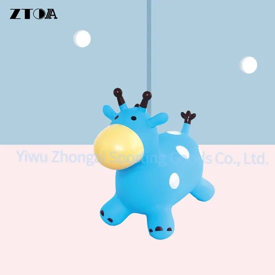 PVC Inflatable Animal Jump Toy Giraffe Customized Animal Height <1m Age 3-8 Years Trademark ZTOA Origin Yiwu China Standard Customized - Image 6